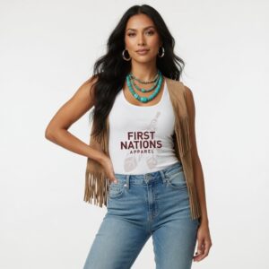 SQZ6E Women's "FNA" Cotton Tank Top