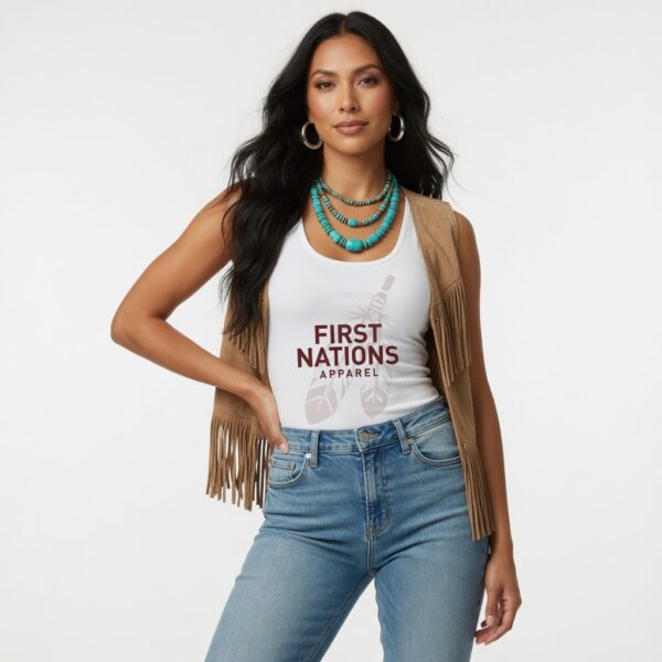 SQZ6E Women's "FNA" Cotton Tank Top