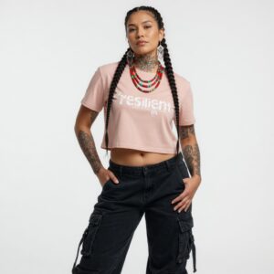 Women’s "RESILLIENT" crop top