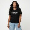 oidslkfdsod_image Women’s "PROUD" high-waisted t-shirt