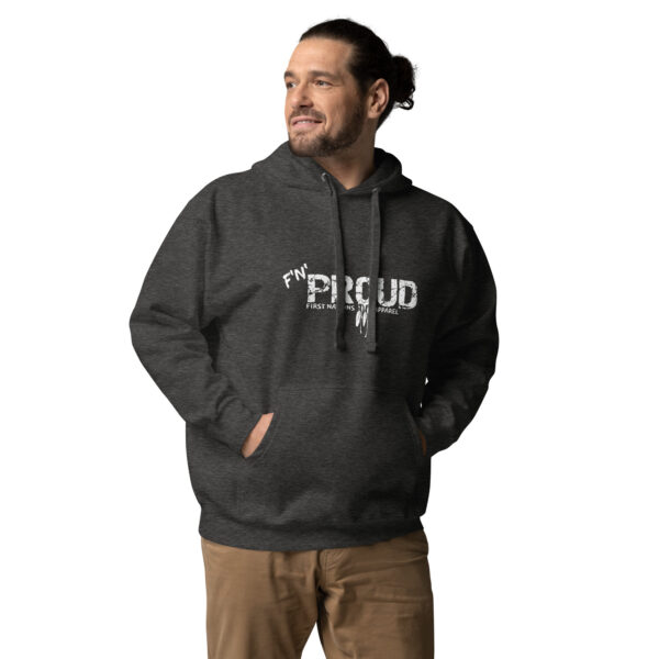 unisex-premium-pullover-hoodie-charcoal-heather-front-69f508428f8c6.jpg Unisex "PROUD" Hoodie