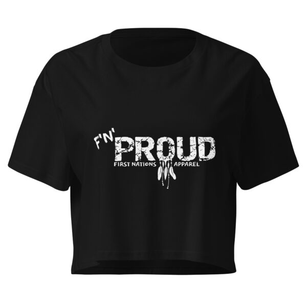 Women’s "PROUD" Crop Top