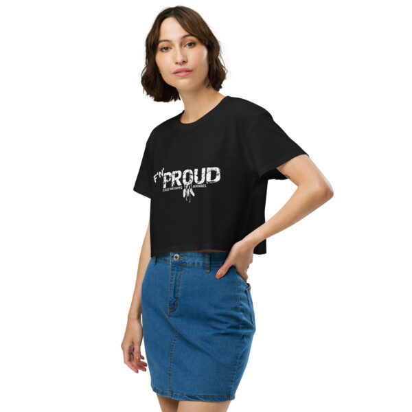 Women’s "PROUD" Crop Top