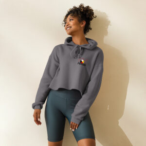 Crop "PROUD" Hoodie