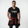 Unisex "STRONG" Short Sleeve V-Neck T-Shirt