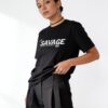 Short sleeve "SAVAGE" t-shirt