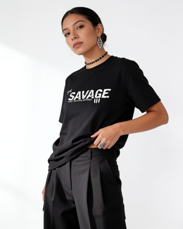 Short sleeve "SAVAGE" t-shirt