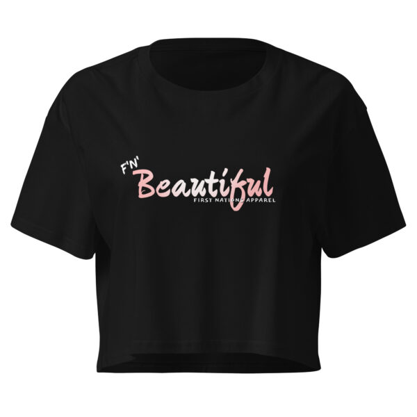 Women’s "BEAUTIFUL" Crop Top